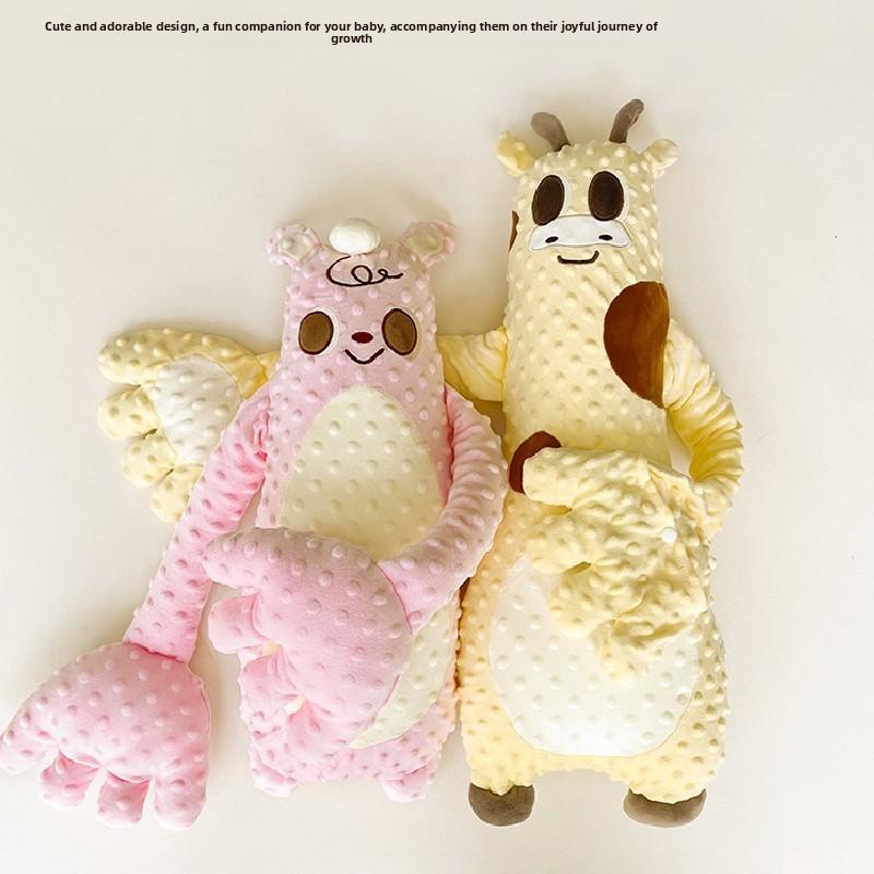 Shape Giraffe Toddler Sleep Soothing Hand Palm Toy Leep Aid Companion Dolls
