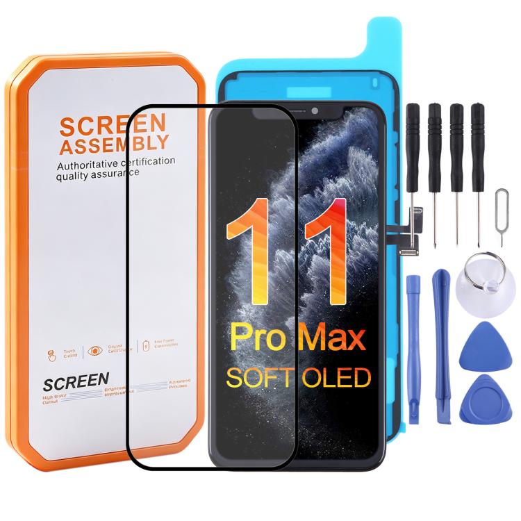 HXL Soft OLED LCD Screen For iPhone 11 Pro Max For iPhone 11 Pro Max(Soft OLED)