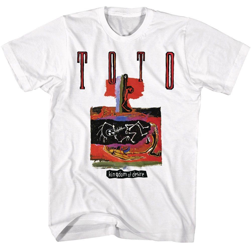 Toto Kingdom Of Desire T-shirt Musique Hauts T-shirts Homme Femme Unisexe