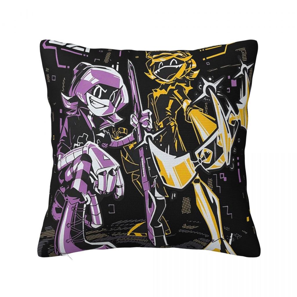 Game Murder Drones UZI Cartoon Square Pillowcase Cushion Cover Pillow Case Throw Pillow Cover for Home Bedroom Car