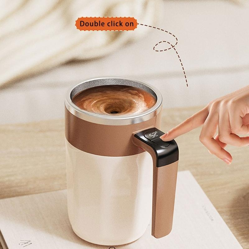 Tragbarer 300mAh Akku Magnetischer Mischbecher Effizienter Magnetischer Mischbecher Automatischer Rührbecher für Funktionale Verwendung
