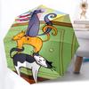 1pc Cat Party Automatic Open/Close Umbrella, Portable Folding Umbrella, Compact Travel Umbrella For141