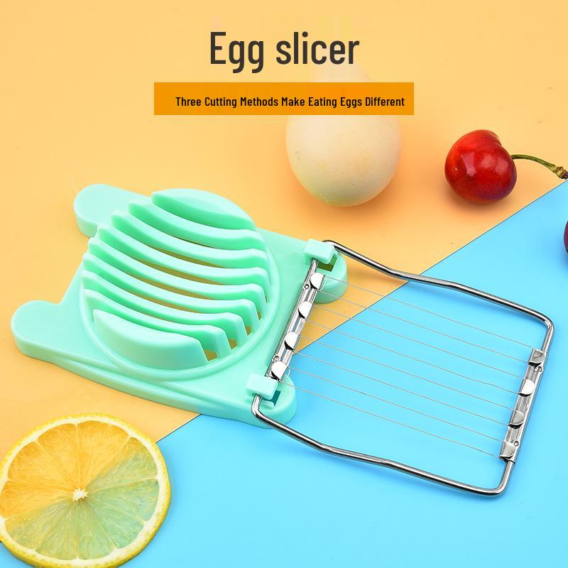 Dual-Purpose Kitchen Egg Slicer for Century and Salted Duck Eggs