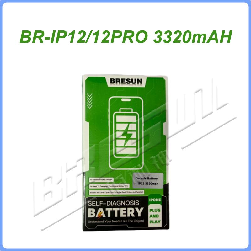 Bresun battery for i-PHONE 12 13 14 and 15 series ios18-ios26 diagnostics No pop-up notifications 100% healthy New 0 cycle
