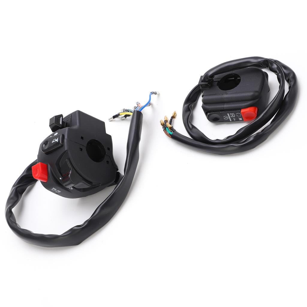 7 8in Handlebar Switch 12V Motorcycle Headlight Fog Lamp ON OFF Control Waterproof Replacement for Yamaha SR400