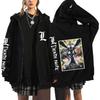 Autumn/Winter Unisex Death Note Zipper Hoodie Cardigan