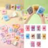 Mini Plush Writing Pad Ergonomic Pocket Notebook Recycled Paper Notepad For Office School Essential