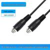 3.5mm Female To Female 3-Pole Audio Extension Cable with Nut & Pure Copper Heads