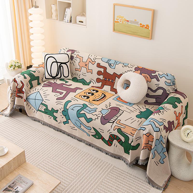 Universal Non-Slip Sofa Cover: All-Season Modern Minimalist Knitted Cushion Towel (2025)