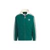 Originals Classic Sport Jacket Asia Sizing 'Green White' Men's IW6285