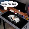 Custom Name Mouse Pad Valen-cia Crest Sunset Mouse Pad, Gaming Mouse Pad, Keyboard Pad, Desk Decor for Computer Notebook Fan Birthday Gift