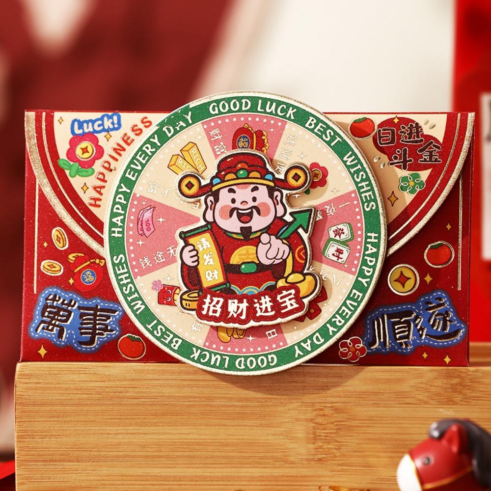 Paper 2026 Horse Year Red Envelope Cartoon Design New Year Money Envelope  Kids Gifting