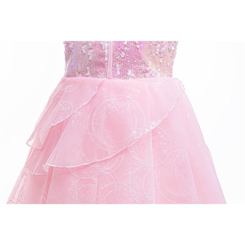 Magic Bad Witch Cosplay Glinda Pink Child Dress