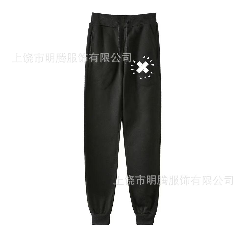 Loose hooded sweater Harajuku new men s and women s letter-printed fleece jumper hoodie XXXL