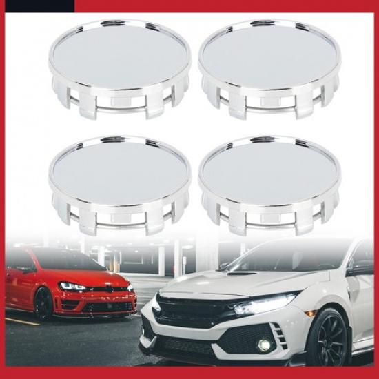 Universal  54mm 9 Lugs Car Wheel Center Hub Caps Cover Protector Pack of 4