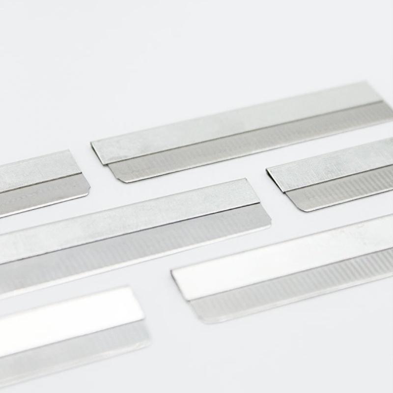 YS00039-10/100PCS Eyebrow Trimming Stainless Steel Women's Eyebrow Shaver Facial Shaver Hair Removal Knife Makeup Tool