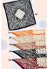 European and American silk scarves retro-printed paisley pattern 71 square scarf bag head versatile scarf