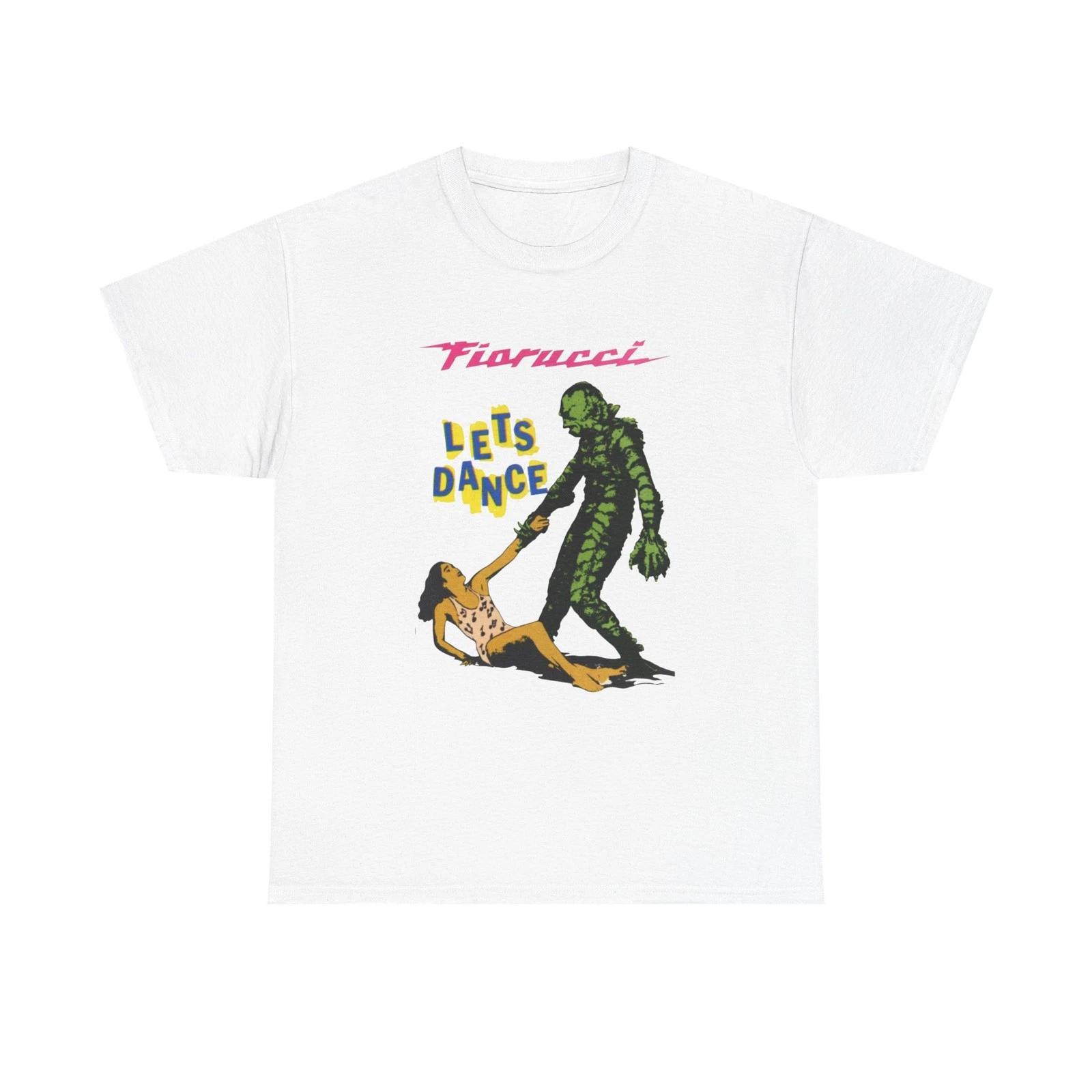 

Fiorucci Lets Dance Ретро Графическая Футболка Унисекс Тяжелая Хлопковая Футболка НОВАЯ Подарок 2XL