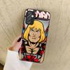 He Man Phone Case For Samsung A72 A71 A70 A54 A52 A51 A50 A42 A40 A34 A33 A32 A31 A30 A22 A21 A20 A14 A12 A10 Glass Cover