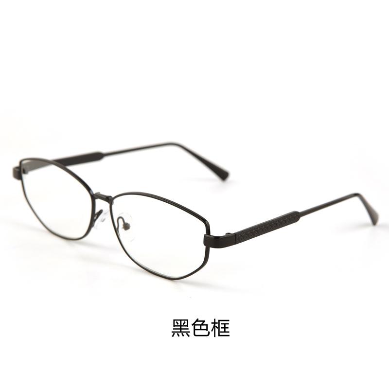 Retro polygonal small frame reading glasses men's and women's high definition anti-blue light daily newspaper reading anti-fatigue glasses