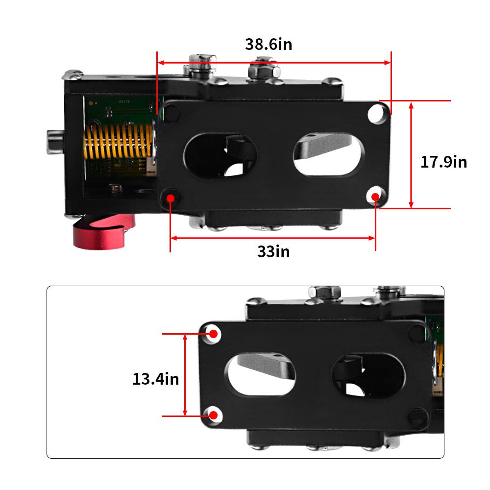 PS4 PS5 PC Aluminum USB Handbrake Three Color For SIM Auto Racing Games G29 Steel For PC Windows without accessory