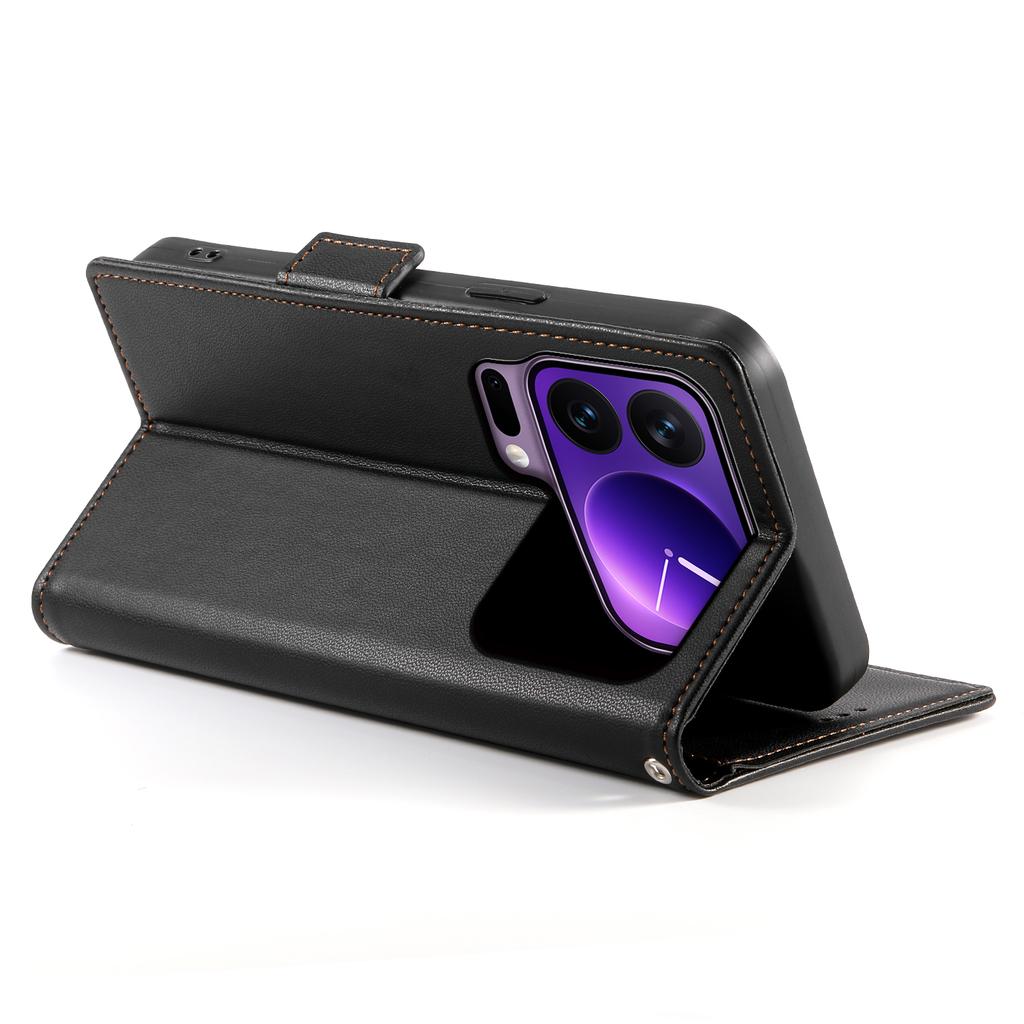 For Xiaomi 17 Pro Stand Case PU Leather Wallet Phone Cover