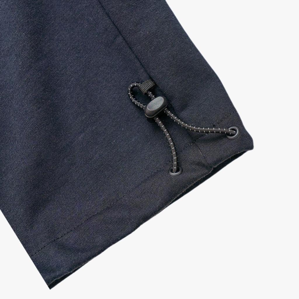 Anta Kyrie Basketball Series Cargo Straight Leg Adjustable Knit Sports Pants Unisex Pants Basic-Black 172531306-2