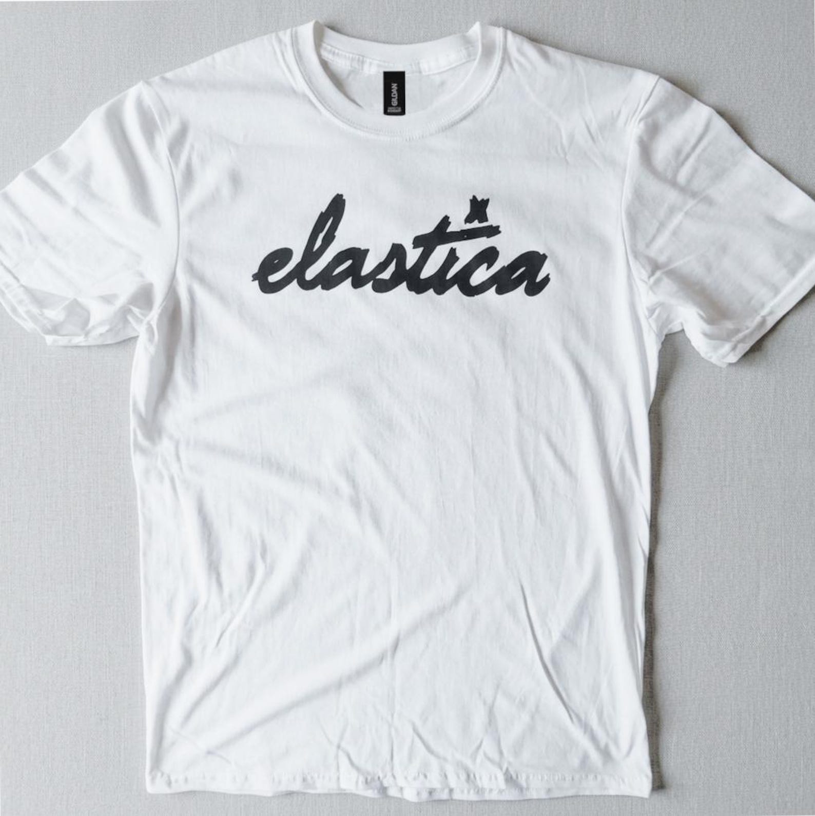 ELASTICA T shirt, Britpop Tee 90s Indie Rock Band Vintage Style Graphic Alternative Music Unisex S