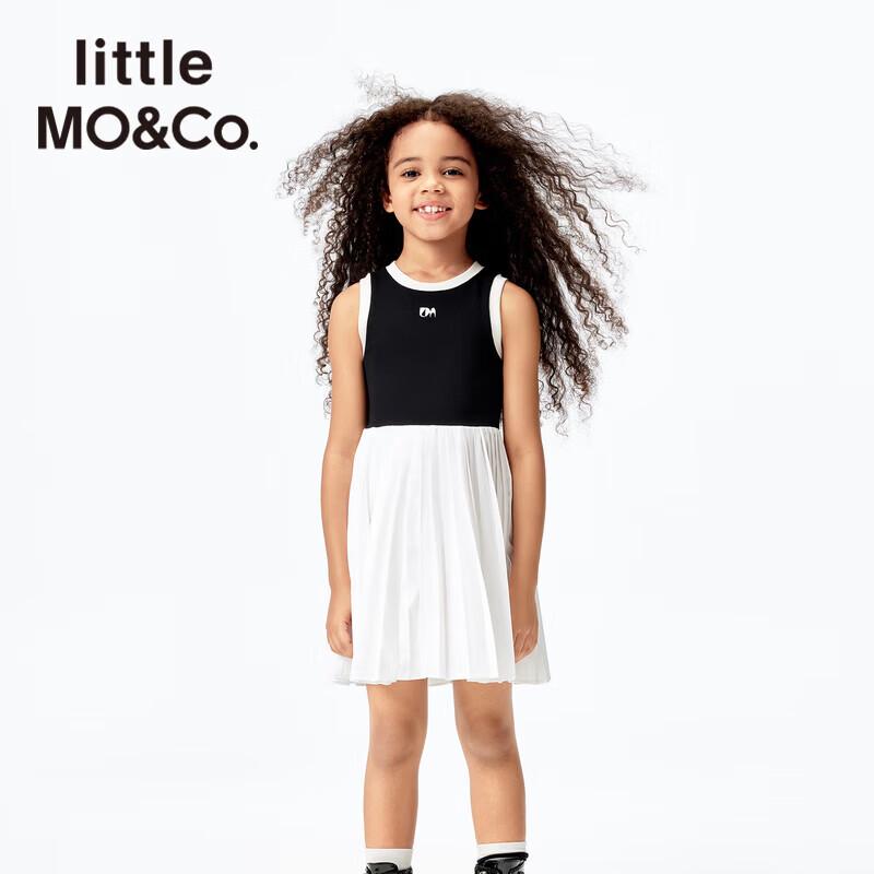 Little MO&Co. Girls Sleeveless Pleated Dress 150