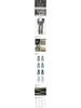 CHOCOOLATE i.t Retro Graffiti Tintenspritzer Weite Jeans