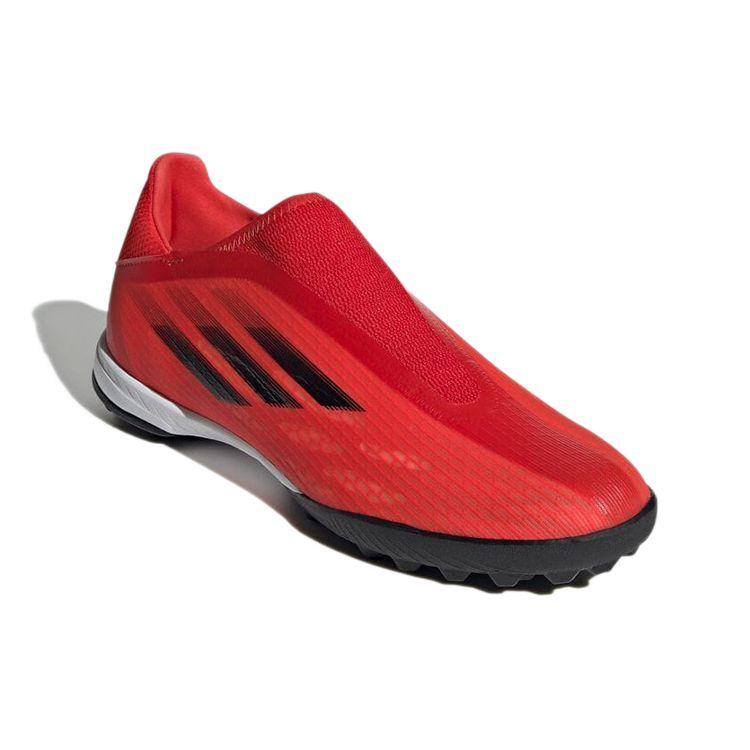 Adidas X Speedflow.3 Laceless TF Red Men Sneakers Core-Black Solar-Red FY3266