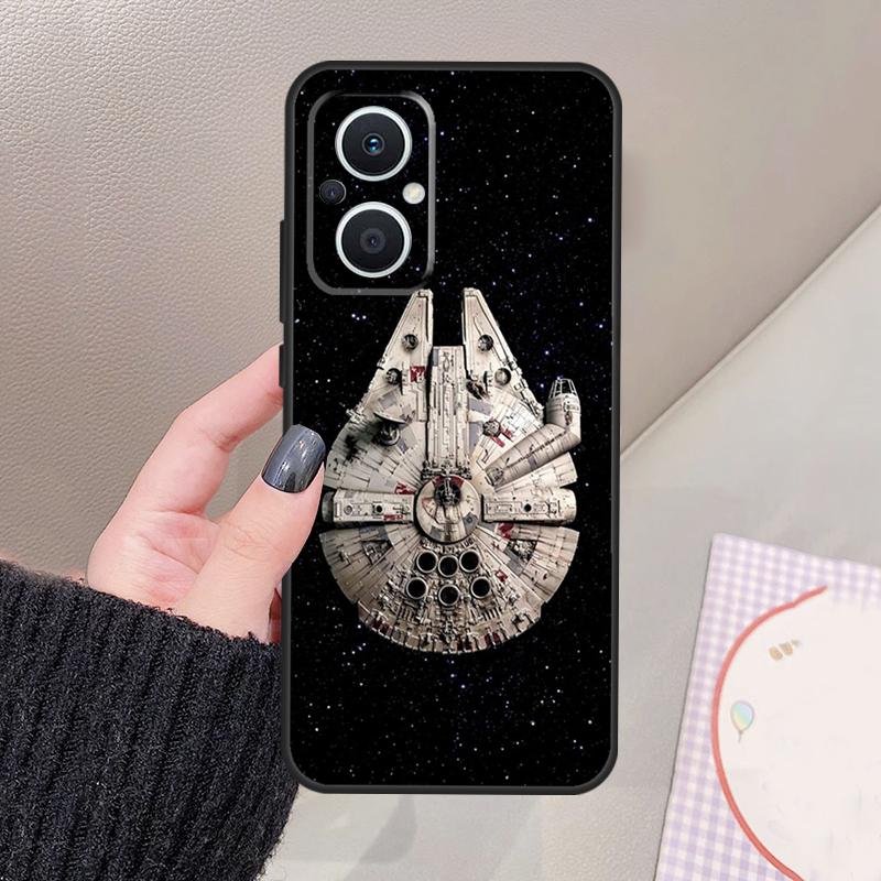 Space Ship Art Funda For OPPO Reno 11 12 13 14 Pro 11F 12F 13F 14F 7 8 Lite OPPO Find X9 X6 X5 X8 Pro Case