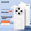 Phone Case for OPPO Findx8, for Findx8, Full Lens Protection, Simple Skin-Friendly Transparent Soft, Fingerprint-Resistant Outer Back Cover