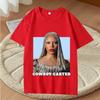 Beyonce Cowboy Carter Music Tour 2025 Merch T Shirt Unisex s Women Oversized Top 100 Cotton Short Sleeve Summer Print Unisex Tops