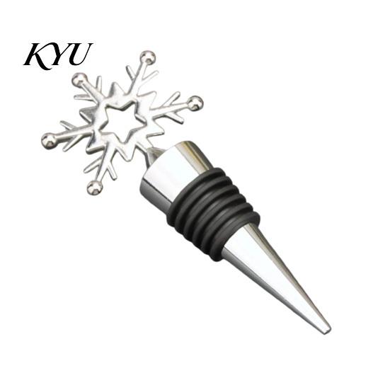 Home Bar Essentials Decorative Wine Bottle Stoppers, Reusable Alloy Corks, Secure Seal Sealing Cork for Party Stopper Red Preservation In Kitchen