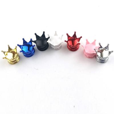 4 pezzi Tappo Valvola Pneumatico Auto Corona Copertura Stelo Valvola Pneumatico Polvere Aria Tappi Cerchione Ruota