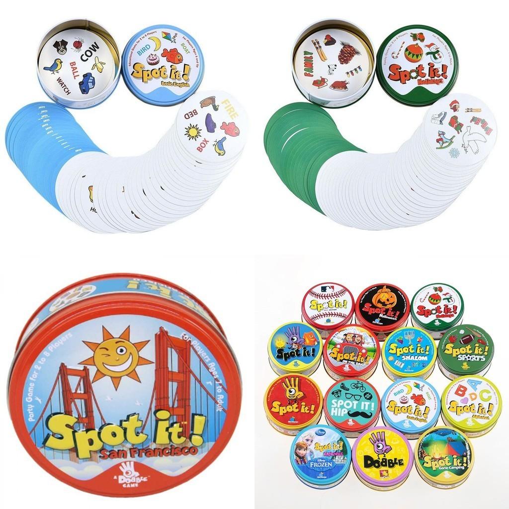 Dobble Spot It Game Cards For Addictive Family Fun And Quick Visual Challenges