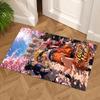 Naruto Character Personalized Name Area Rug Perfect for Foyer Entryway Bedrooms Game Room Anti-slip Rug Office home decor