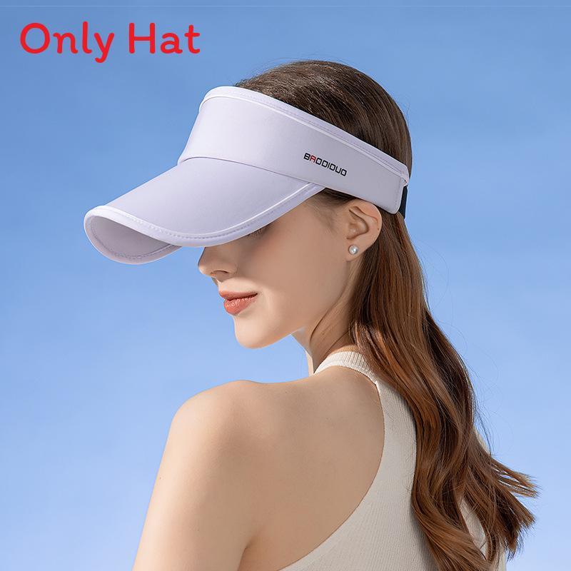Ice Silk Sun Hat With Short Brim For Summer Outdoor Sun Protection