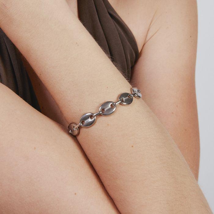 Rhodium-plated Luxenter Bracelet - Forbek