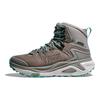 HOKA ONE ONE Kaha 3 Slip Resistant, Waterproof, And Breathable Mid top Mountaineering Hiking Shoes Women's Galaxy Gray 1162531-GCS
