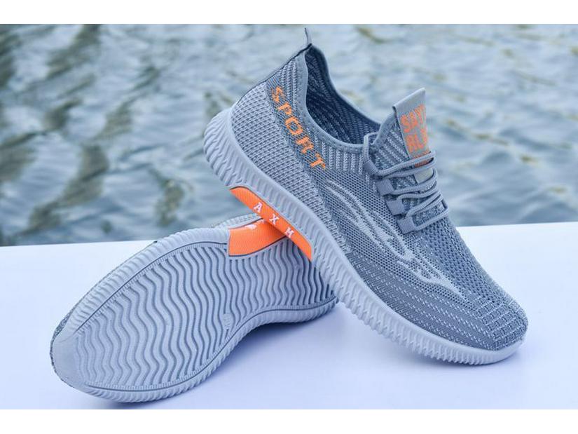 Jarní prodyšné pánské síťované vycházkové boty Old Beijing pro střední a starší věk