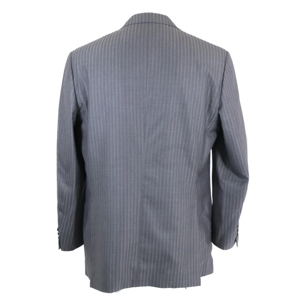 Brioni Brunico Stripe Suit Setup 52 R grayUsed