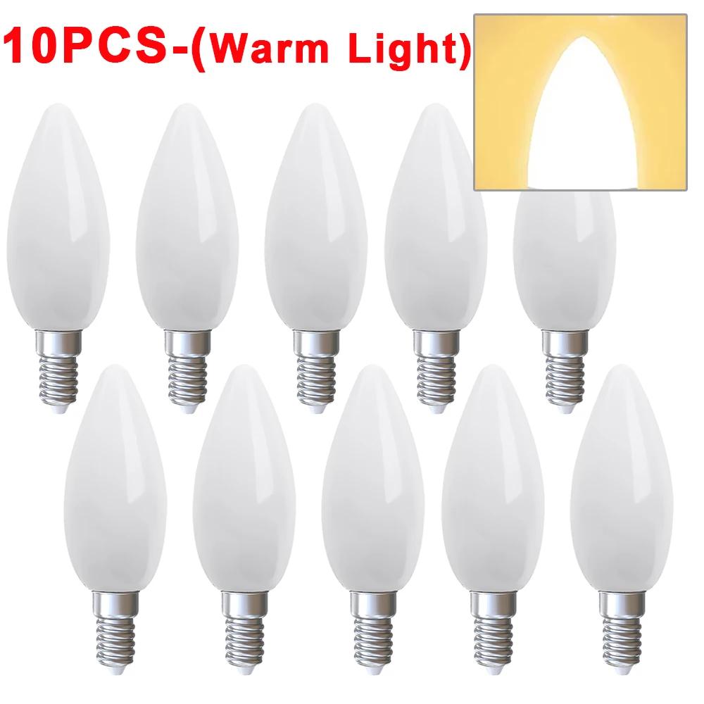 10/1Pcs Mini LED Light Bulbs E14 E12 LED Refrigerator Bulb Replacement Halogen Screw Bulb For Home Refrigerator Display Cabinets