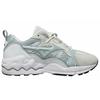 Mizuno Sport Style Wave Rider 1 Camo Mesh Synthetic Leather Athletic Shock Absorbing Durable Low Top Lifestyle Shoes Men Sneaker Gray D1GA193001