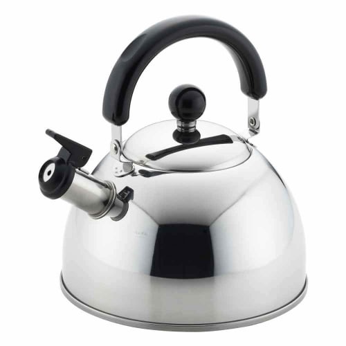 Yoshikawa Whistling Kettle, Made in Japan, 2.5L, Induction and Gas Compatible, New Prell SJ2220