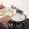 Round Shape Steam Holder Stainless Steel Steaming Plate Durable Steam Rack Stand  Crock Pots