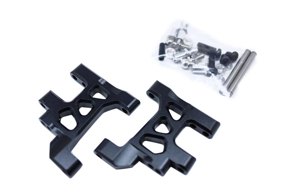 Aluminum Front Suspension Arm (for Tamiya Wild Willy 2) Black SWR-32FBK