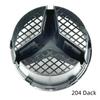 Black border and silver border decoration for Mercedes Benz W204 2006-2012 B/V class 2005-10 Car Front Grilled Star Emblem Logo ZSY5