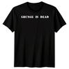 Grunge Is Dead Musik Grunge Unisex T-Shirt Unisex Grafik T-Shirt Vintage Stil